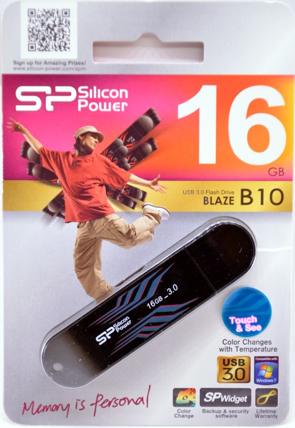 Silicon Power Blaze B10 USB 30 16GB Box Front
