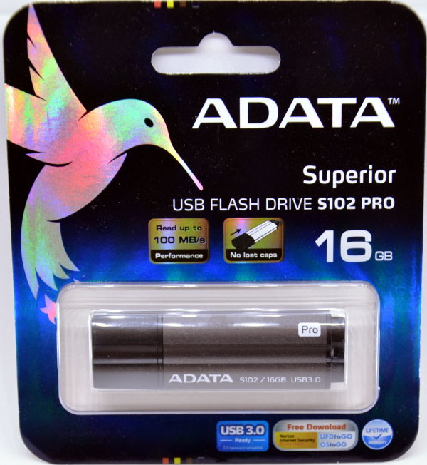 Adata S102 Pro USB 30 16GB Box Front