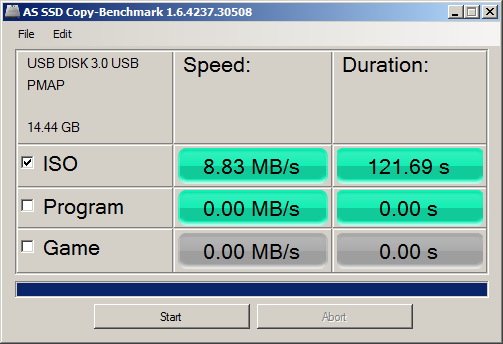 AS-SSD Benchmark Speed Test